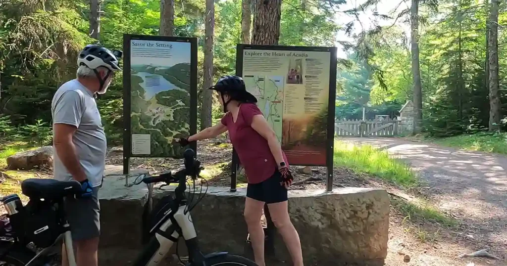 Biking Acadia National Park